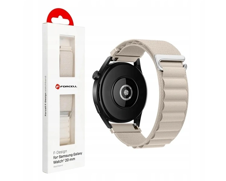 Forcell Samsung Watch 40  42  44  45  46 mm dirželis, smėlio, 2 nuotrauka